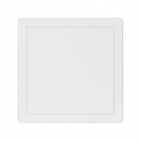 Usita de vizitare Haco, ASA-PVC, 20 x 20 cm, alb